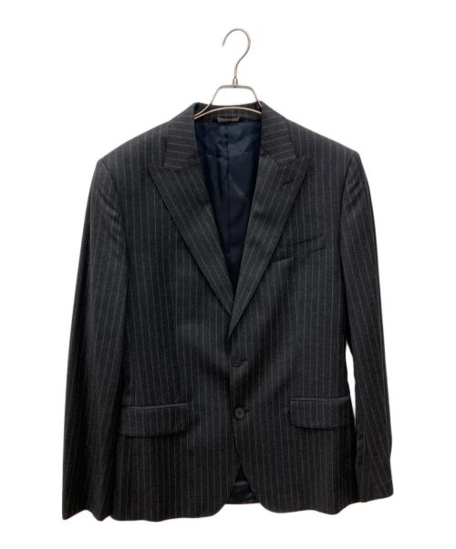 DOLCE & GABBANA（ドルチェ＆ガッバーナ）DOLCE & GABBANA (ドルチェ＆ガッバーナ) SICILIA 2Bセットアップスーツ グレー サイズ:48の古着・服飾アイテム
