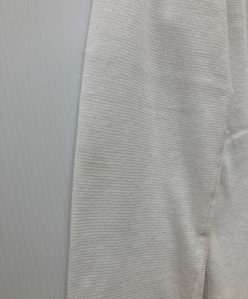 CHROME HEARTS（クロムハーツ）CHROME HEARTS (クロムハーツ) ROLLING STONES (ローリングストーンズ) Thermal Long Sleeve T-Shirt　サーマル ロングスリーブ Tシャツ カットソー ホワイト サイズ:Lの古着・服飾アイテム