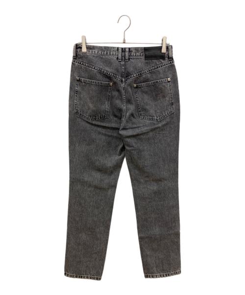 JOHN LAWRENCE SULLIVAN（ジョン ローレンス サリバン）JOHN LAWRENCE SULLIVAN (ジョン ローレンス サリバン) BLEACHED DENIM ZIPPED PANTS　ジップデニムパンツ グレー サイズ:46の古着・服飾アイテム