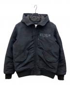 AVIREXアヴィレックス）の古着「MA-1フライトジャケット」｜ネイビー