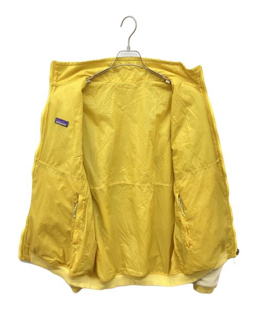 Patagonia（パタゴニア）Patagonia (パタゴニア) メンズ・リバーシブル・シェルド・マイクロディニ・ジャケット　フリースジャケット ベージュ×イエロー サイズ:Ｍの古着・服飾アイテム