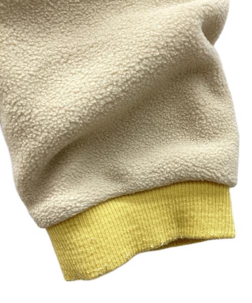 Patagonia（パタゴニア）Patagonia (パタゴニア) メンズ・リバーシブル・シェルド・マイクロディニ・ジャケット　フリースジャケット ベージュ×イエロー サイズ:Ｍの古着・服飾アイテム