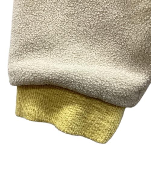 Patagonia（パタゴニア）Patagonia (パタゴニア) メンズ・リバーシブル・シェルド・マイクロディニ・ジャケット　フリースジャケット ベージュ×イエロー サイズ:Ｍの古着・服飾アイテム