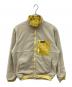 Patagonia（パタゴニア）の古着「メンズ・リバーシブル・シェルド・マイクロディニ・ジャケット　フリースジャケット」｜ベージュ×イエロー
