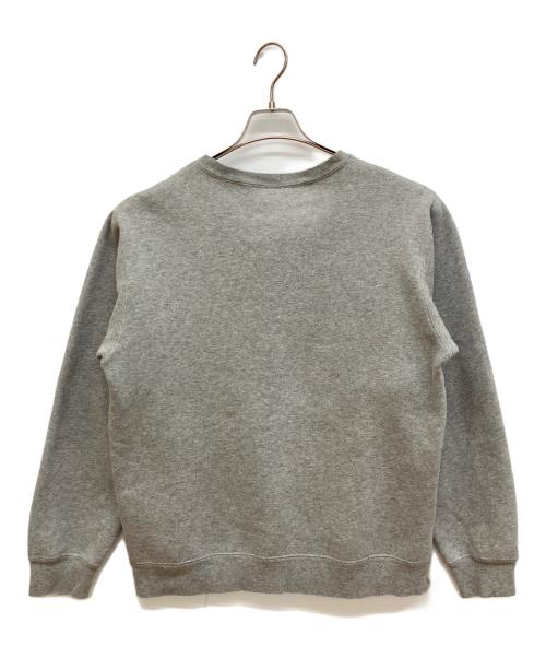 AVIREX（アヴィレックス）AVIREX (アヴィレックス) クルーネックスウェット グレー サイズ:Ｌの古着・服飾アイテム