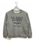 AVIREX（アヴィレックス）の古着「クルーネックスウェット」｜グレー