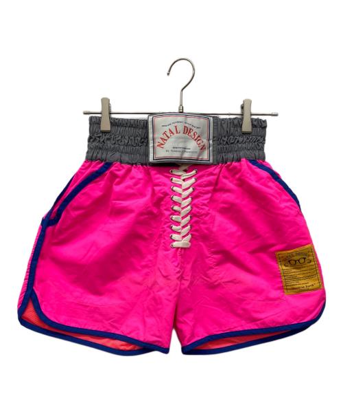 NATAL DESIGN（ネイタルデザイン）NATAL DESIGN (ネイタルデザイン) ROB SHORTS / ロブショーツ ピンク サイズ:Ｓの古着・服飾アイテム