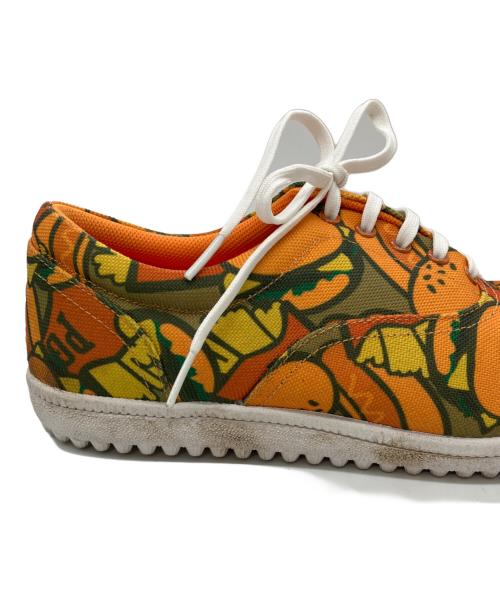 PEARLY GATES（パーリーゲイツ）PEARLY GATES (パーリーゲイツ) ローカットスニーカー ゴルフシューズ オレンジ サイズ:26の古着・服飾アイテム