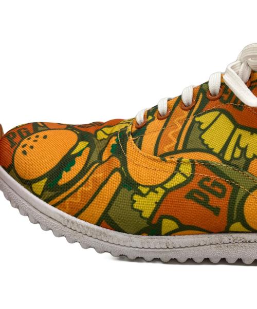 PEARLY GATES（パーリーゲイツ）PEARLY GATES (パーリーゲイツ) ローカットスニーカー ゴルフシューズ オレンジ サイズ:26の古着・服飾アイテム