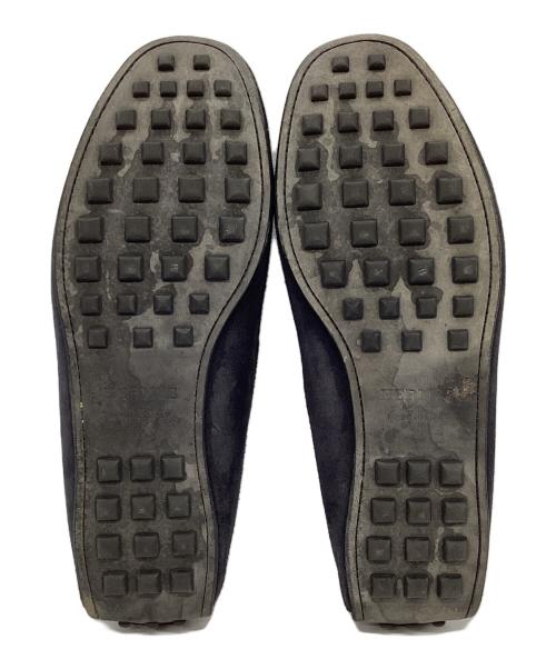 HERMES（エルメス）HERMES (エルメス) レオナルド モカシンシューズ ネイビー サイズ:40 1/2の古着・服飾アイテム