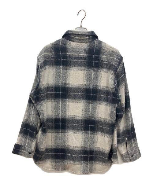 Ron Herman（ロンハーマン）Ron Herman (ロンハーマン) オンブレネルシャツ グレー サイズ:Lの古着・服飾アイテム