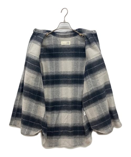 Ron Herman（ロンハーマン）Ron Herman (ロンハーマン) オンブレネルシャツ グレー サイズ:Lの古着・服飾アイテム