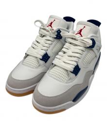 NIKE（ナイキ）の古着「Air Jordan 4 Retro SP "Summit White/Navy" エアジョーダン4 レトロ SP "サミットホワイト/ネイビー"」｜ホワイト