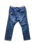 LEE (リー) GRAMICCI (グラミチ) DENIM PAINTER CROPPED PANTS　クライミングデニムパンツ インディゴ サイズ:L：9000円