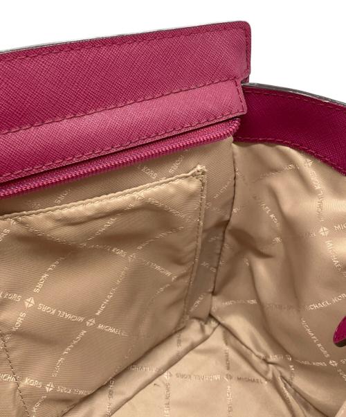 MICHAEL KORS（マイケルコース）MICHAEL KORS (マイケルコース) 2WAYバッグ レッドの古着・服飾アイテム