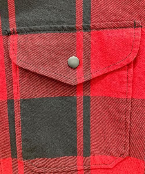 PENDLETON（ペンドルトン）PENDLETON (ペンドルトン) CPOシャツジャケット レッド サイズ:Ｌの古着・服飾アイテム