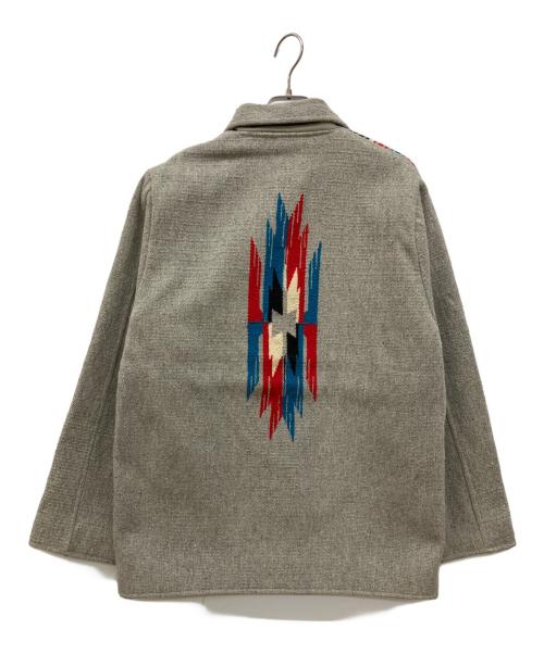 tribe square（トライブスクエア）tribe square (トライブスクエア) チマヨジャケットカバーオール グレー サイズ:36/38の古着・服飾アイテム