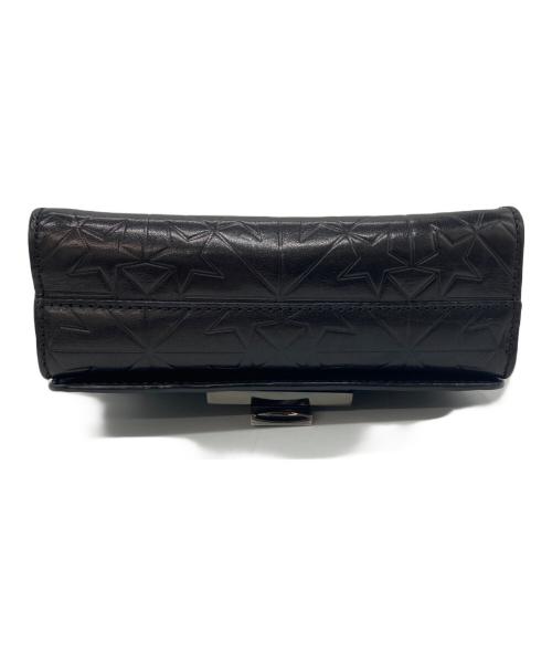 JIMMY CHOO（ジミーチュウ）JIMMY CHOO (ジミーチュウ) ミニチェーンショルダーバッグ ブラックの古着・服飾アイテム