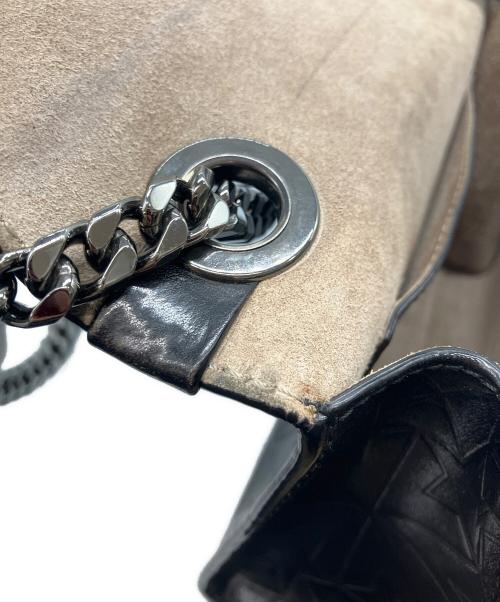 JIMMY CHOO（ジミーチュウ）JIMMY CHOO (ジミーチュウ) ミニチェーンショルダーバッグ ブラックの古着・服飾アイテム