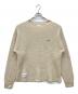 WTAPS（ダブルタップス）の古着「19AW WAFFLE/SWEATER.WOOL　ワッフルセーターウール　ニット」｜アイボリー