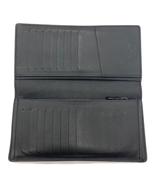 LOUIS VUITTON（ルイ ヴィトン）LOUIS VUITTON (ルイ ヴィトン) ポルトフォイユ ブラザ モノグラム 長財布 ブラックの古着・服飾アイテム