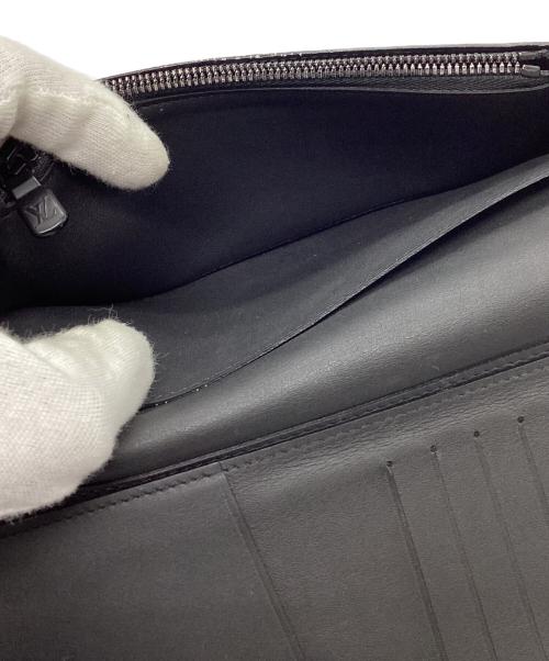 LOUIS VUITTON（ルイ ヴィトン）LOUIS VUITTON (ルイ ヴィトン) ポルトフォイユ ブラザ モノグラム 長財布 ブラックの古着・服飾アイテム