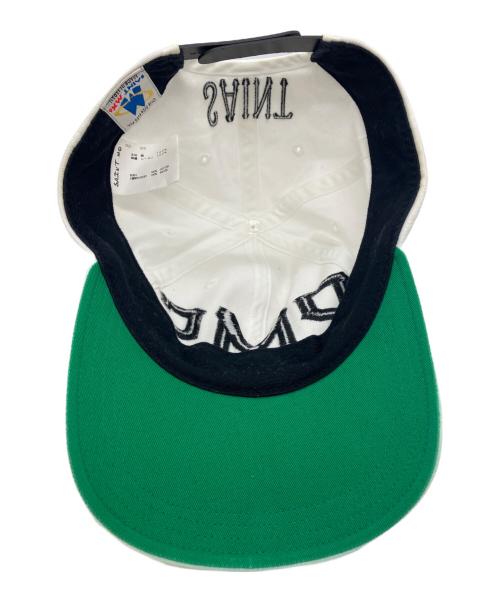 SAINT MICHAEL（セントマイケル）SAINT MICHAEL (セントマイケル) 23SSPMS 刺繍 キャップ ホワイトの古着・服飾アイテム