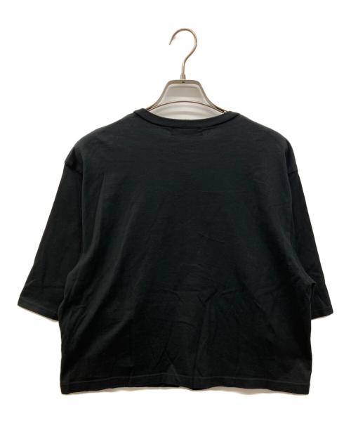 UNDERCOVER（アンダーカバー）UNDERCOVER (アンダーカバー) THE END OF A PERFECT DAY クロップド半袖Tシャツ ブラック サイズ:2の古着・服飾アイテム