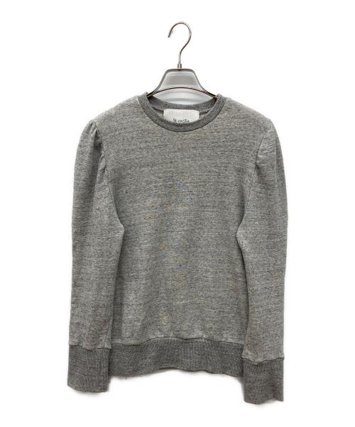 St.cecilia（セントセシリア）St.cecilia (セントセシリア) パフスリーブスウェット グレー サイズ:Mの古着・服飾アイテム