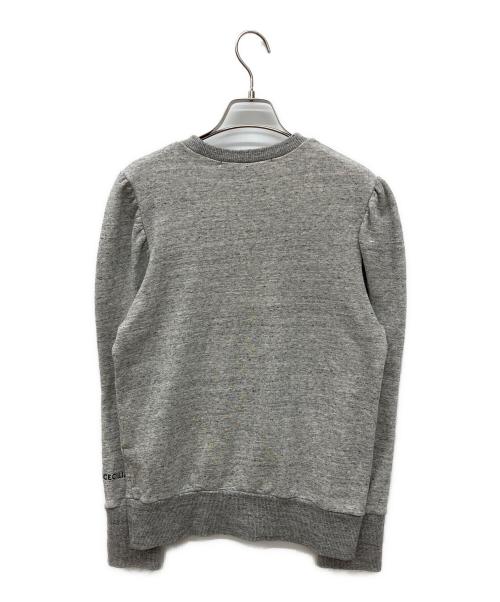 St.cecilia（セントセシリア）St.cecilia (セントセシリア) パフスリーブスウェット グレー サイズ:Mの古着・服飾アイテム