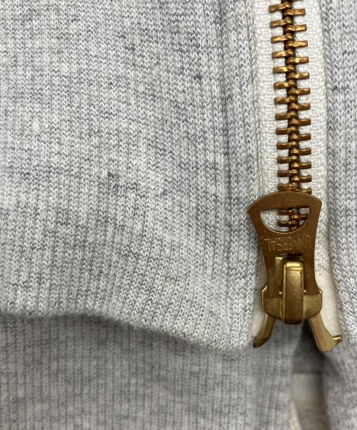 St.cecilia（セントセシリア）St.cecilia (セントセシリア) フルジップパーカー グレー サイズ:Mの古着・服飾アイテム