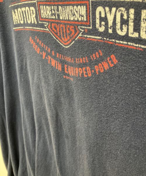 HARLEY-DAVIDSON（ハーレーダビッドソン）HARLEY-DAVIDSON (ハーレーダビッドソン) Tシャツ ネイビー サイズ:不明の古着・服飾アイテム