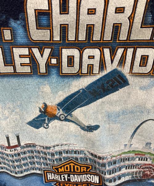HARLEY-DAVIDSON（ハーレーダビッドソン）HARLEY-DAVIDSON (ハーレーダビッドソン) Tシャツ ネイビー サイズ:不明の古着・服飾アイテム