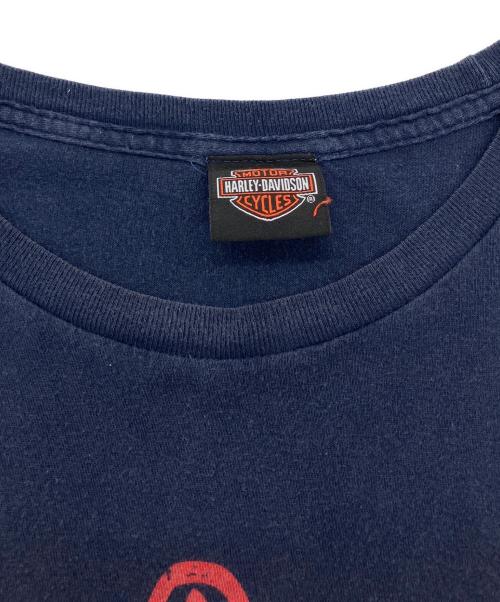 HARLEY-DAVIDSON（ハーレーダビッドソン）HARLEY-DAVIDSON (ハーレーダビッドソン) Tシャツ ネイビー サイズ:不明の古着・服飾アイテム