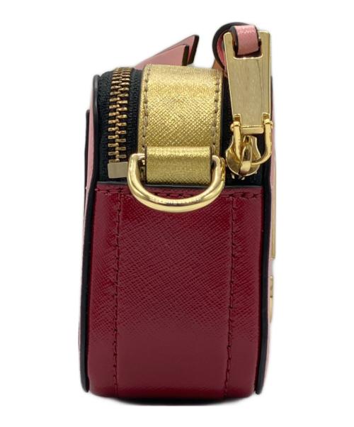 MARC JACOBS（マークジェイコブス）MARC JACOBS (マークジェイコブズ) スナップショットショルダーバッグ ピンクの古着・服飾アイテム