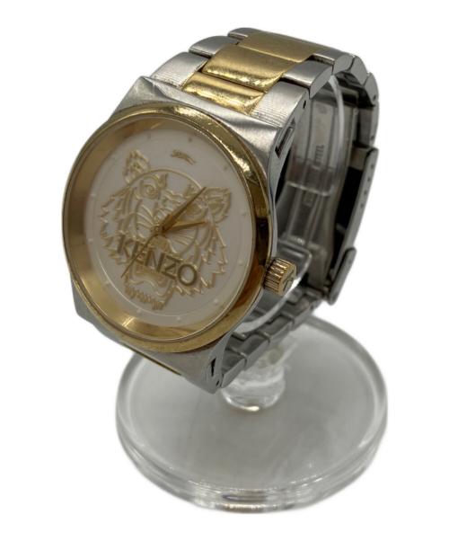 KENZO（ケンゾー）KENZO (ケンゾー) Tiger Head SSブレスレット腕時計の古着・服飾アイテム