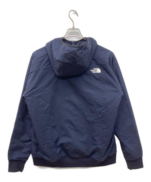 THE NORTH FACE（ザ ノース フェイス）THE NORTH FACE (ザ ノース フェイス) REVERSIBLE TECH AIR HOODIE　リバーシブルテックエアーフーディ　ジップパーカー ネイビー サイズ:XLの古着・服飾アイテム