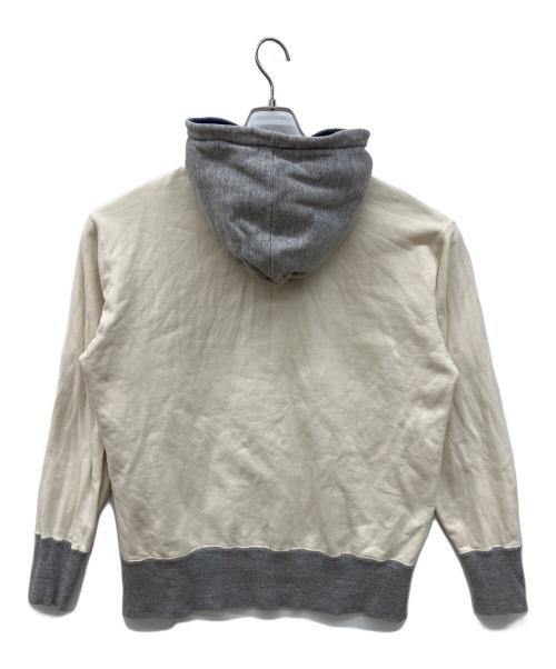 freewheelers（フリーホイーラーズ）freewheelers (フリーホイーラーズ) POWER WEAR (パワーウェア) ヘンリースウェットパーカー ホワイト サイズ:40 未使用品の古着・服飾アイテム