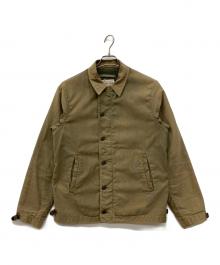 freewheelers（フリーホイーラーズ）の古着「UTILITY JACKET　ユーティリティジャケット　	“1950s~ CIVILIAN MILITARY STYLE JACKET”　シビリアンミリタリースタイルジャケット」｜カーキ
