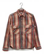 THE REAL McCOY'Sザ・リアルマッコイズ）の古着「ストライプシャツ」｜レッド