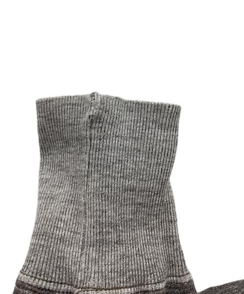 freewheelers（フリーホイーラーズ）freewheelers (フリーホイーラーズ) POWER WEAR (パワーウェア) CUT OFF HOOD　両Vガゼットクルーネックスウェット グレー サイズ:40の古着・服飾アイテム