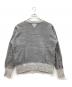 freewheelers (フリーホイーラーズ) POWER WEAR (パワーウェア) CUT OFF HOOD　両Vガゼットクルーネックスウェット グレー サイズ:40：12000円