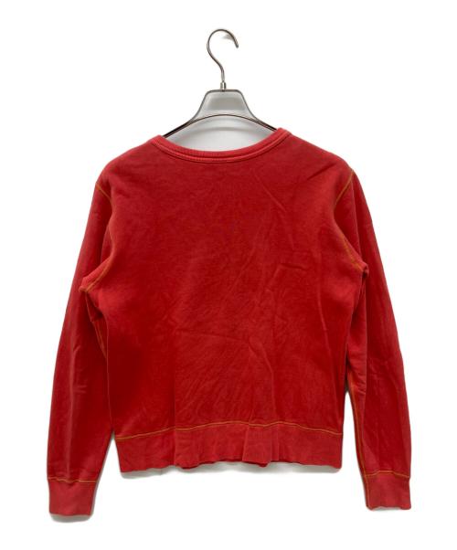 BUZZ RICKSON'S（バズリクソンズ）Buzz Rickson's (バズリクソンズ) クルーネックスウェット　スカル レッド サイズ:Ｍの古着・服飾アイテム