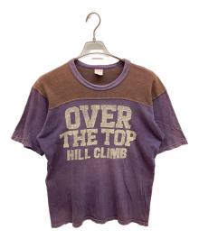 freewheelers（フリーホイーラーズ）の古着「Tシャツ」｜パープル×ブラウン