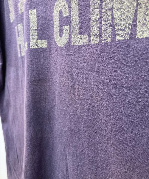 freewheelers（フリーホイーラーズ）freewheelers (フリーホイーラーズ) Tシャツ パープル×ブラウン サイズ:Lの古着・服飾アイテム