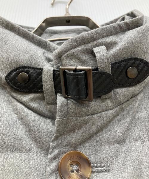 VITALE BARBERIS CANONICO（ヴィターレ バルベリス カノニコ）Vitale Barberis Canonico (ヴィターレ バルベリス カノニコ) ダウンコート グレー サイズ:48の古着・服飾アイテム