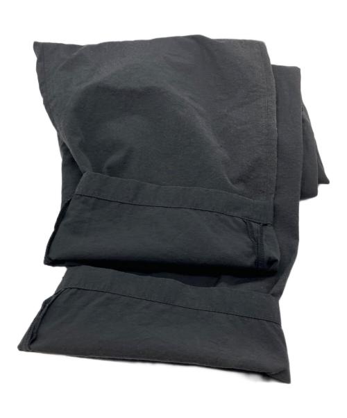 H BEAUTY&YOUTH（エイチ ビューティー&ユース）H BEAUTY&YOUTH (エイチ ビューティー&ユース) COTTON×NYLON BALLOON TAPERED PANTS　コットンナイロンバルーンテーパードパンツ ブラック サイズ:Ｌの古着・服飾アイテム