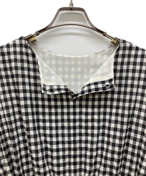 MACKINTOSH PHILOSOPHY（マッキントッシュ フィロソフィー）MACKINTOSH PHILOSOPHY (マッキントッシュ フィロソフィー) ギンガムチェック ロング ワンピース ブラック サイズ:38の古着・服飾アイテム