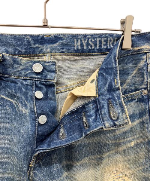 Hysteric Glamour（ヒステリックグラマー）Hysteric Glamour (ヒステリックグラマー) スタッズデニムパンツ インディゴ サイズ:31の古着・服飾アイテム