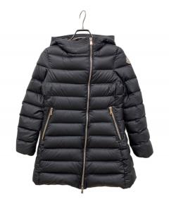 HERNO ヘルノ SUB-ZERO フーデッドダウンコート 44 ブラック 中古・古着通販】HERNO (ヘルノ) SUB-ZERO シングルトレンチ ダウン